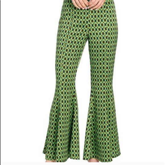 vcristina Pants - V Cristina Size 12 Sexy Wide Flare bottom pants